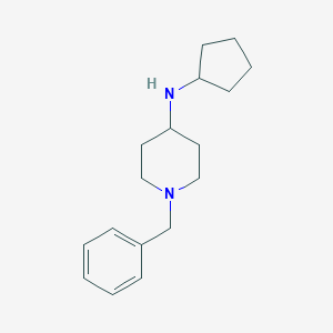 molecular formula C17H26N2 B187082 1-苄基-N-环戊基哌啶-4-胺 CAS No. 179557-09-6