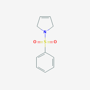 molecular formula C10H11NO2S B187086 1-(Phenylsulfonyl)-2,5-dihydro-1h-pyrrole CAS No. 16851-71-1