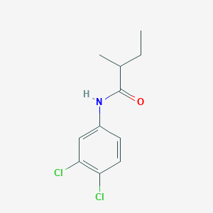 molecular formula C11H13Cl2NO B187111 N-(3,4-dichlorophenyl)-2-methylbutanamide CAS No. 7160-25-0