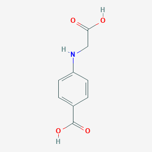 molecular formula C9H9NO4 B187148 4-[(羧甲基)氨基]苯甲酸 CAS No. 5698-54-4