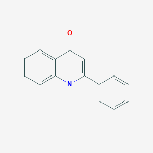 molecular formula C16H13NO B187156 1-甲基-2-苯基-4(1H)-喹啉酮 CAS No. 17182-60-4