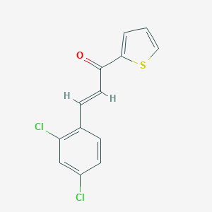molecular formula C13H8Cl2OS B187158 3-(2,4-二氯苯基)-1-(2-噻吩基)-2-丙烯-1-酮 CAS No. 7402-71-3