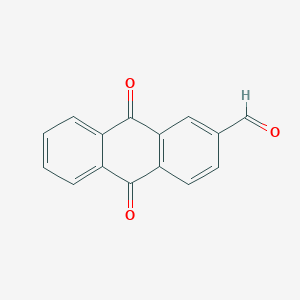molecular formula C15H8O3 B187186 9,10-二氧代-9,10-二氢蒽-2-甲醛 CAS No. 6363-86-6