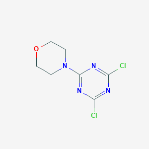 B187197 2,4-Dichloro-6-morpholino-1,3,5-triazine CAS No. 6601-22-5