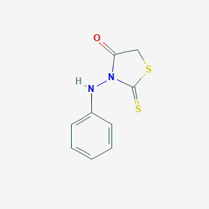molecular formula C9H8N2OS2 B187198 3-Anilinorhodanine CAS No. 13097-10-4