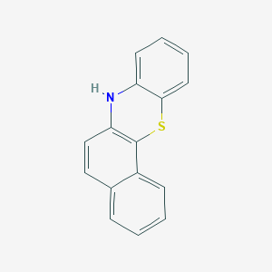 molecular formula C16H11NS B187200 7H-Benzo[c]phenothiazine CAS No. 226-06-2