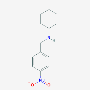 molecular formula C13H18N2O2 B187231 N-(4-硝基苄基)环己胺 CAS No. 59507-51-6
