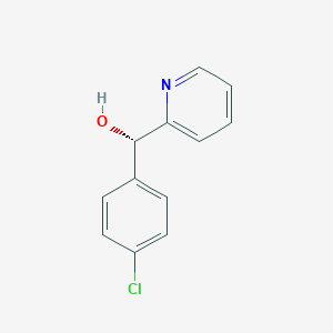 molecular formula C12H10ClNO B187232 (S)-(4-氯苯基)(吡啶-2-基)甲醇 CAS No. 176022-47-2