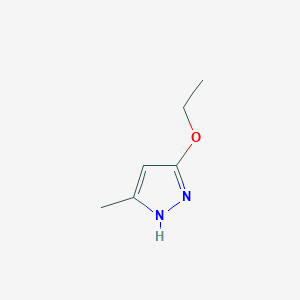 B187234 3-Ethoxy-5-methyl-1H-pyrazole CAS No. 3201-21-6