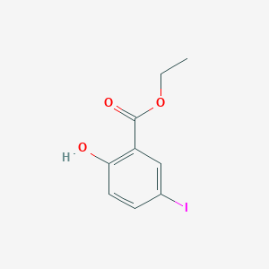 molecular formula C9H9IO3 B187243 2-羟基-5-碘苯甲酸乙酯 CAS No. 15125-84-5