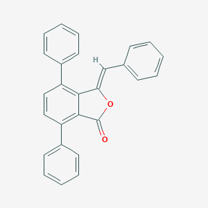 B187255 (3Z)-3-benzylidene-4,7-diphenyl-2-benzofuran-1-one CAS No. 63002-36-8