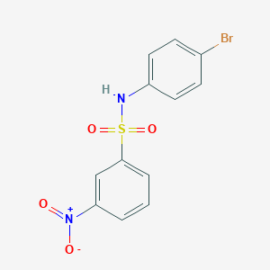 B187258 N-(4-Bromophenyl)-3-nitrobenzenesulfonamide CAS No. 6126-42-7