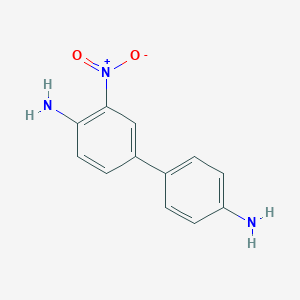 molecular formula C12H11N3O2 B187278 3-Nitrobenzidine CAS No. 61841-39-2