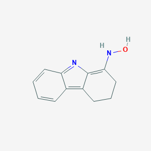 molecular formula C12H12N2O B187280 2,3,4,9-tetrahydro-1H-carbazol-1-one oxime CAS No. 91391-94-5