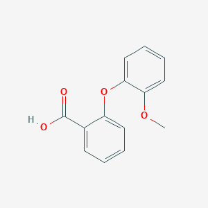 molecular formula C14H12O4 B187300 2-(2-甲氧基苯氧基)苯甲酸 CAS No. 21905-73-7