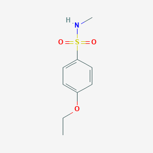 molecular formula C9H13NO3S B187308 4-ethoxy-N-methylbenzenesulfonamide CAS No. 477482-98-7