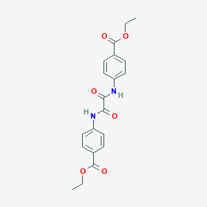 B187316 Ethyl 4-[[2-(4-ethoxycarbonylanilino)-2-oxoacetyl]amino]benzoate CAS No. 3551-77-7