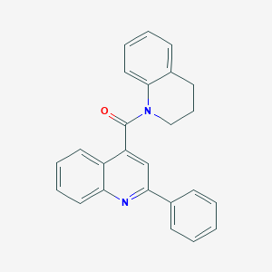 3,4-dihydro-2H-quinolin-1-yl-(2-phenylquinolin-4-yl)methanone