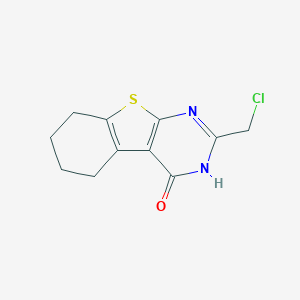 2-(chloromethyl)-5,6,7,8-tetrahydro[1]benzothieno[2,3-d]pyrimidin-4(3H)-one