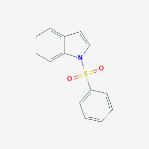 molecular formula C14H11NO2S B187392 1-(Phenylsulfonyl)indole CAS No. 40899-71-6