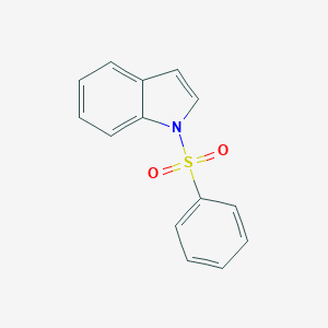 molecular formula C14H11NO2S B187392 1-(苯磺酰基)吲哚 CAS No. 40899-71-6