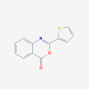 molecular formula C12H7NO2S B187393 2-(2-噻吩基)-4H-3,1-苯并恶嗪-4-酮 CAS No. 26060-06-0