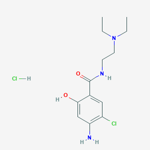 molecular formula C13H21Cl2N3O2 B018746 Chlorhydrate de Métoclopramide O-Déméthylé CAS No. 38059-78-8