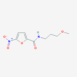molecular formula C9H12N2O5 B187470 N-(3-methoxypropyl)-5-nitrofuran-2-carboxamide CAS No. 5354-09-6