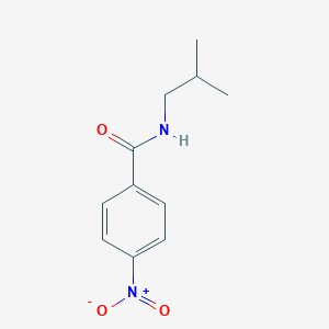 molecular formula C11H14N2O3 B187472 N-(2-methylpropyl)-4-nitrobenzamide CAS No. 2585-25-3