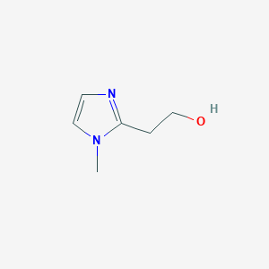 molecular formula C6H10N2O B187495 2-(1-甲基-1H-咪唑-2-基)乙醇 CAS No. 18994-70-2