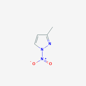molecular formula C4H5N3O2 B187509 3-Methyl-1-nitro-1H-pyrazole CAS No. 31163-84-5