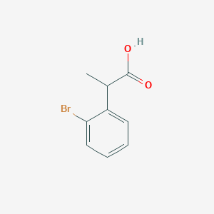 molecular formula C9H9BrO2 B187524 2-(2-溴苯基)丙酸 CAS No. 153184-13-5