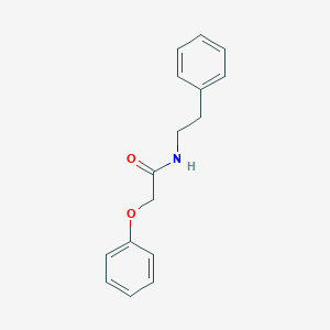 molecular formula C16H17NO2 B187532 2-phenoxy-N-(2-phenylethyl)acetamide CAS No. 18861-16-0