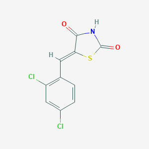 molecular formula C10H5Cl2NO2S B187538 5-(2,4-Dichloro-benzylidene)-thiazolidine-2,4-dione CAS No. 51244-45-2