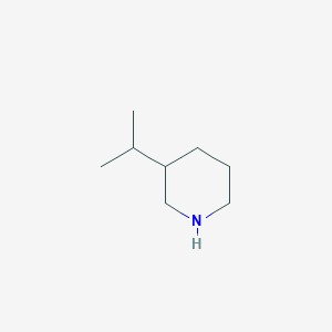 molecular formula C8H17N B187548 3-Isopropylpiperidine CAS No. 13603-18-4