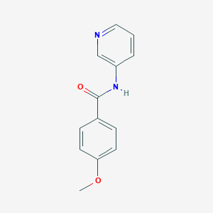 molecular formula C13H12N2O2 B187559 4-Methoxy-N-pyridin-3-yl-benzamide CAS No. 14547-78-5
