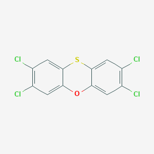 B187572 2,3,7,8-Tetrachlorophenoxathiine CAS No. 56348-76-6