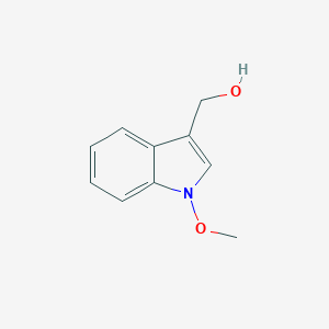 B187588 1H-Indole-3-methanol, 1-methoxy- CAS No. 110139-35-0