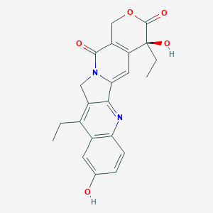 molecular formula C22H20N2O5 B187591 7-乙基-10-羟基喜树碱 CAS No. 113015-38-6