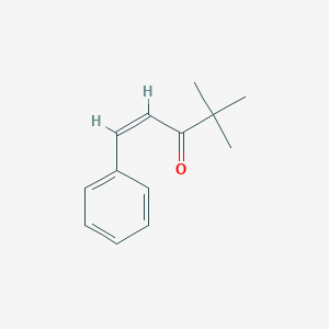 molecular formula C13H16O B187612 Benzalpinacolone CAS No. 538-44-3