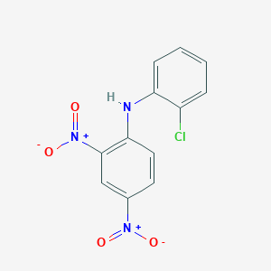molecular formula C12H8ClN3O4 B187614 N-(2-chlorophenyl)-2,4-dinitroaniline CAS No. 964-76-1