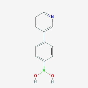 molecular formula C11H10BNO2 B187636 (4-(Pyridin-3-yl)phenyl)boronic acid CAS No. 170230-28-1