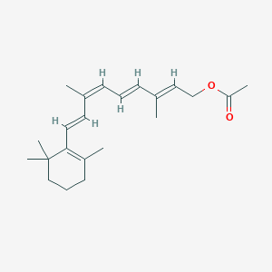 molecular formula C22H32O2 B018764 乙酸视黄醇 CAS No. 29584-22-3