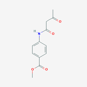 molecular formula C12H13NO4 B187643 4-(3-氧代丁酰氨基)苯甲酸甲酯 CAS No. 67093-75-8