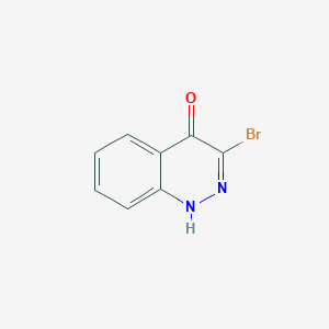 B187659 3-Bromocinnolin-4-ol CAS No. 19419-09-1