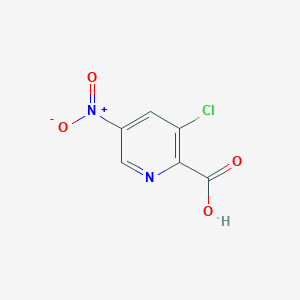 molecular formula C6H3ClN2O4 B187666 3-Chloro-5-nitropicolinic acid CAS No. 141238-23-5