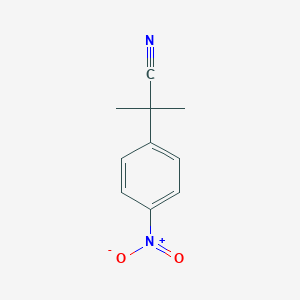 molecular formula C10H10N2O2 B187685 2-甲基-2-(4-硝基苯基)丙腈 CAS No. 71825-51-9