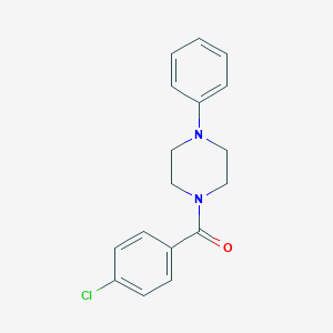 B187694 1-(4-Chlorobenzoyl)-4-phenylpiperazine CAS No. 18907-57-8