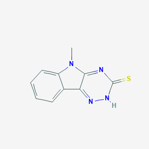 B187704 5-Methyl-1,2,4-triazino[5,6-b]indole-3-thiol CAS No. 4046-70-2