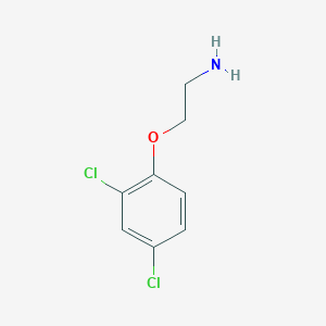 molecular formula C8H9Cl2NO B187727 2-(2,4-二氯苯氧基)乙胺 CAS No. 1199-28-6